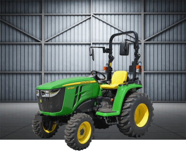 John Deere 3038E kompakt traktor